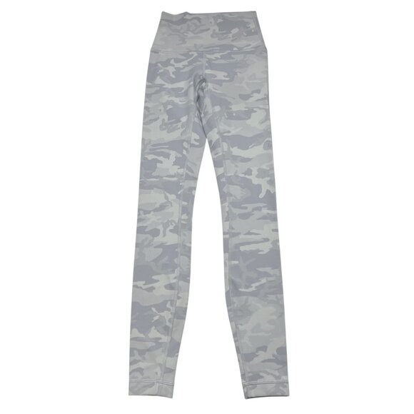 Lululemon Wunder Under High Rise Tight 28" Inseam Incognito Camo Apline White Si - Picture 1 of 6